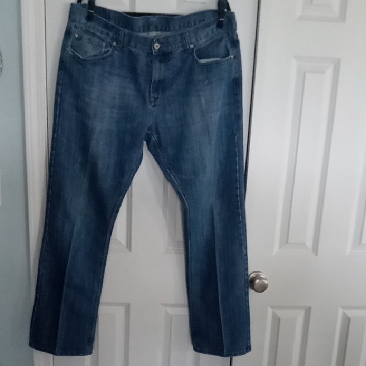 Flypaper Mens Denim Straight Jeans